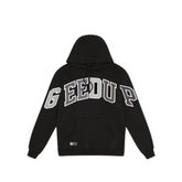 Geedup Co Team Logo Hoodie - Black/Grey Monochrome